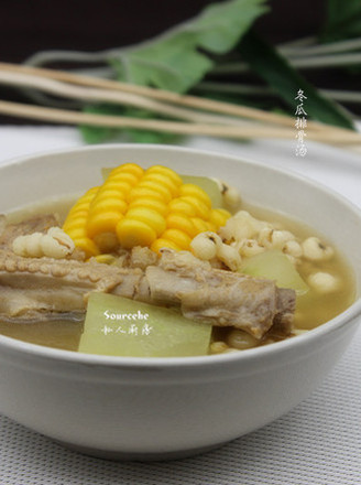 Winter Melon Pork Ribs Soup recipe