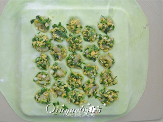 Polygonal Emerald Three Fresh Dumplings recipe