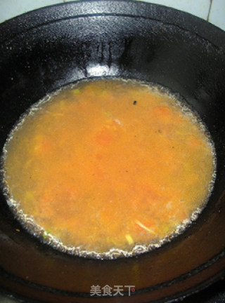Shrimp, Tomato and Egg Soup recipe