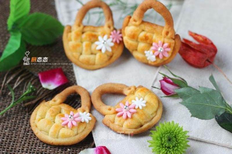#the 4th Baking Contest and is Love to Eat Festival# Flower Basket Cookies recipe