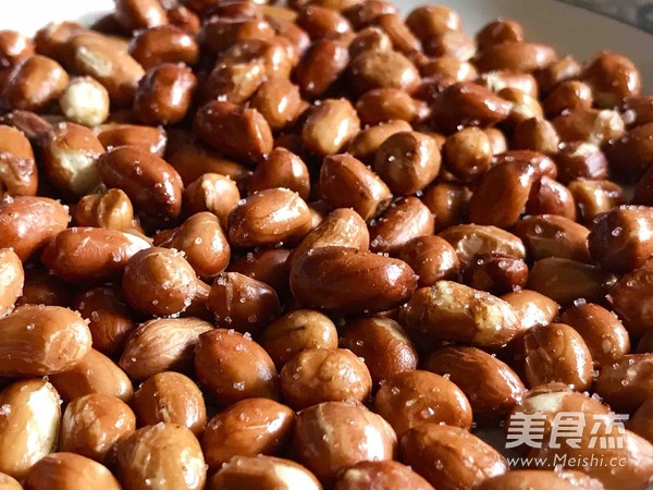 Fried Peanuts (microwave Version) recipe