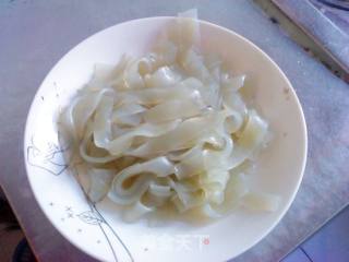 Stewed Mushrooms with Spicy Noodles recipe