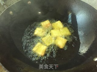 Peanut Tofu (fried) recipe