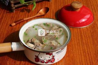 Beef Tendon Stewed with Radish recipe