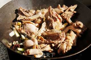 Chicken Stewed with Mushrooms recipe