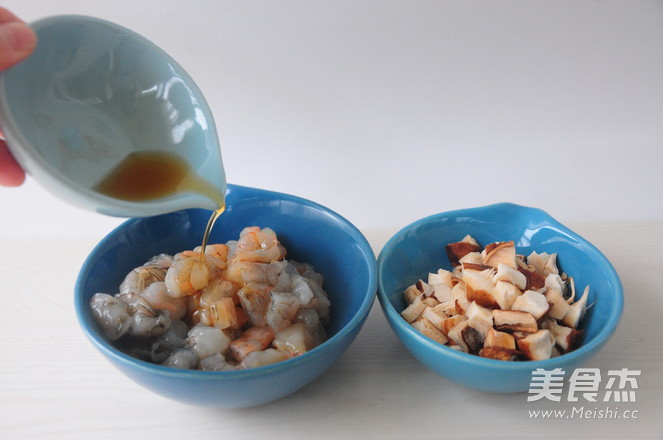 Shrimp and Mushroom Congee recipe