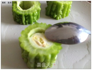 Tofu Bitter Gourd Cup recipe