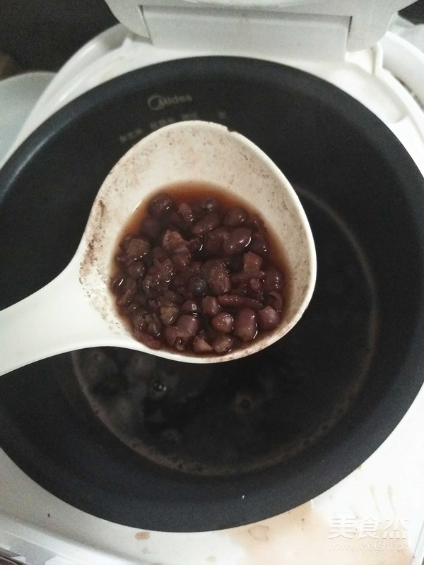 Red Bean and Purple Rice Porridge recipe