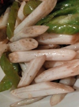 Hot and Sour Lotus Root Strips recipe