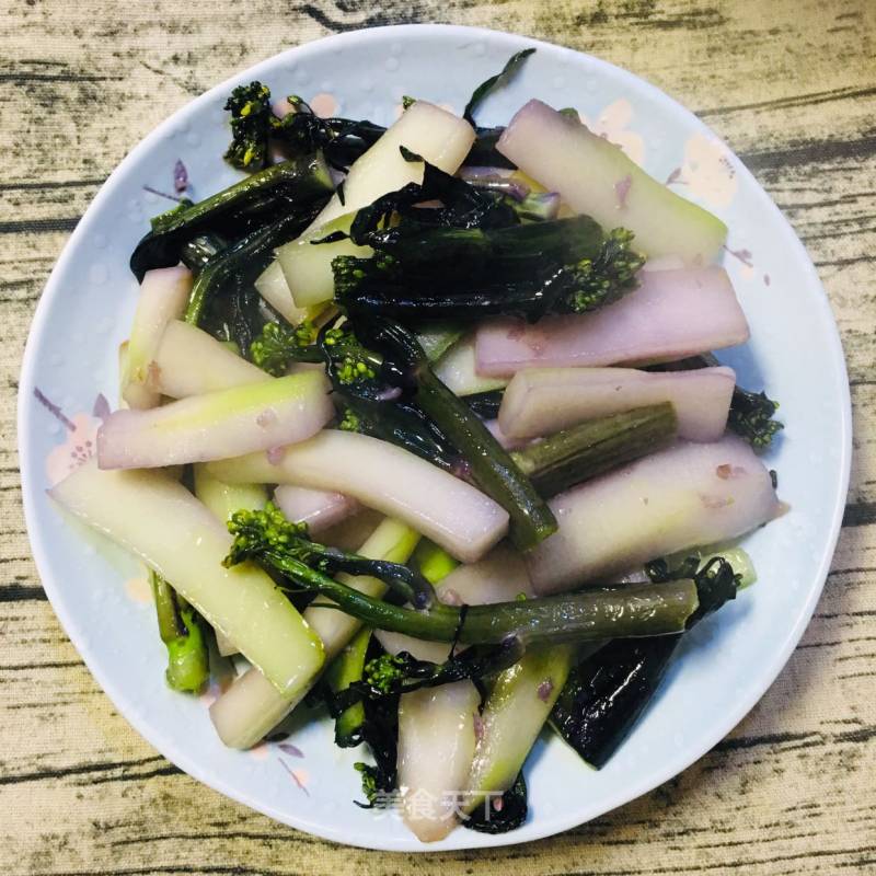 Fried Seaweed with Garlic recipe