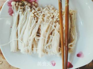 Bacon and Enoki Mushroom Roll recipe