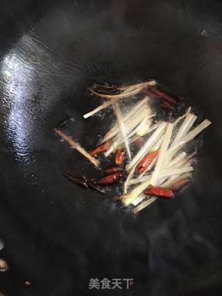 Vegetarian Stir-fried White Radish recipe