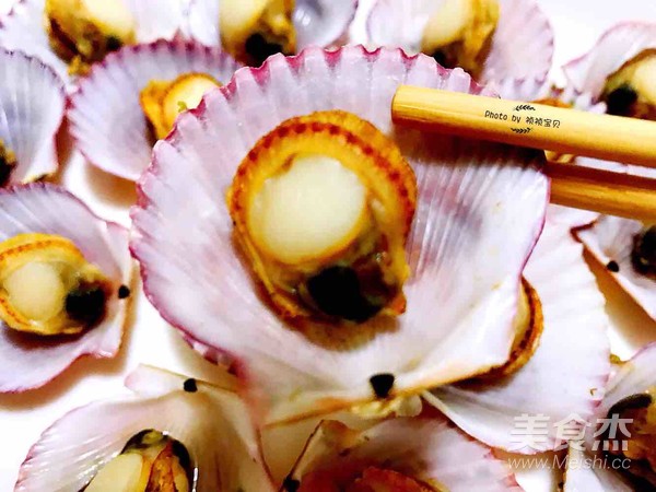 Griddle Steamed Scallops recipe