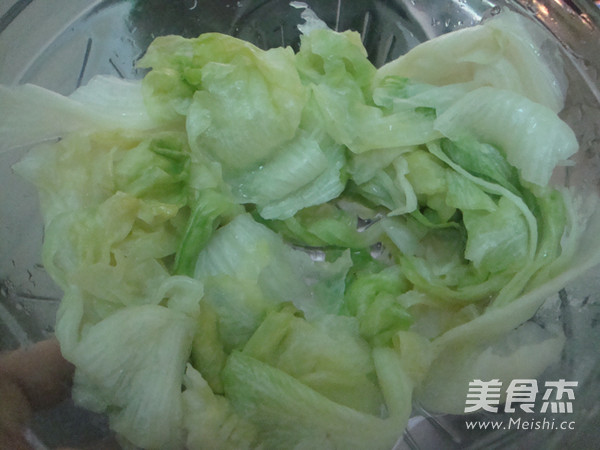 Lettuce with Coleslaw recipe