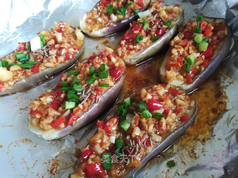Pan Roasted Garlic Eggplant recipe