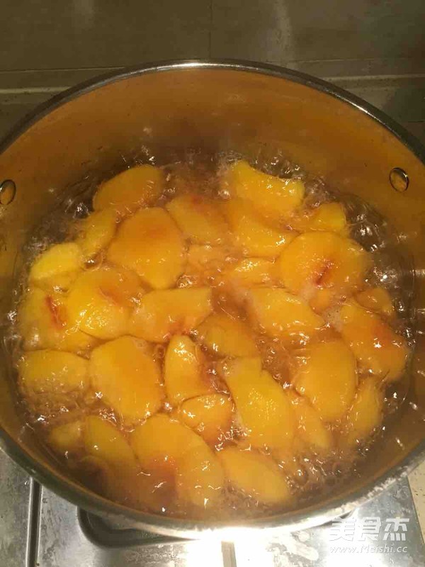 Canned Yellow Peach recipe