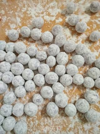 #御寒美食#――two-color Glutinous Rice Balls recipe