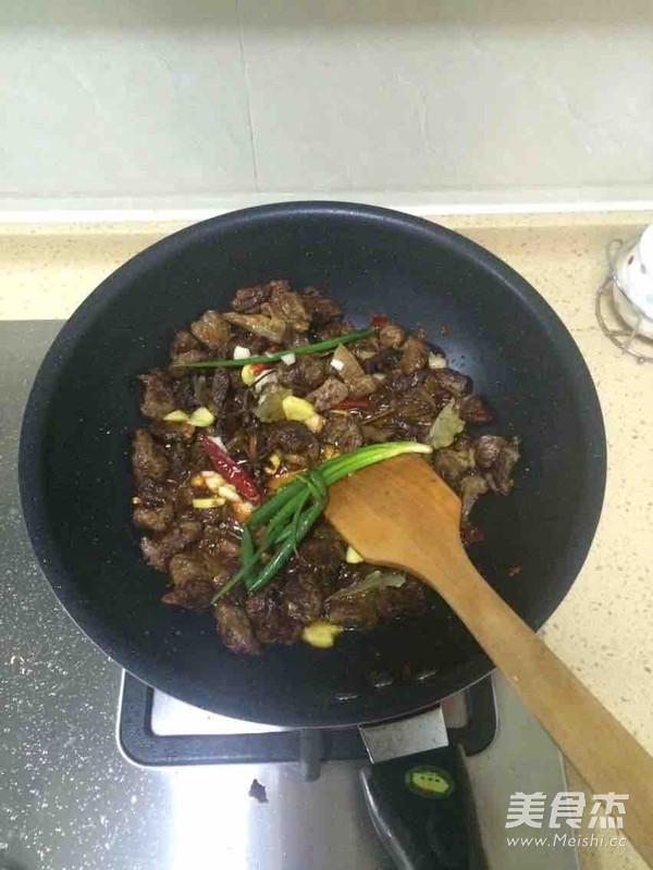 Braised Beef with Bamboo Shoots recipe