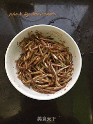 Fried Dried Fish recipe