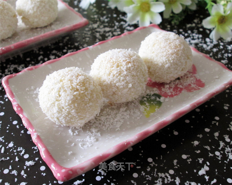 #aca烤明星大赛# Protein Coconut Ball recipe