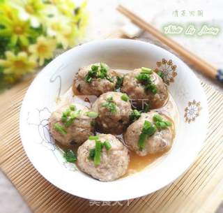 Steamed Meatballs recipe