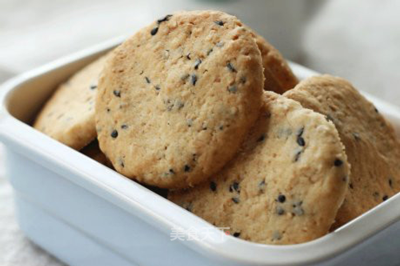 # Fourth Baking Contest and is Love to Eat Festival# Whole Wheat Black Sesame Biscuits recipe