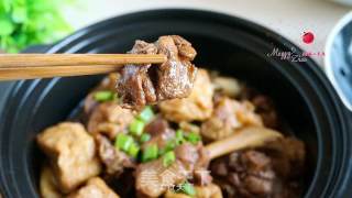 Braised Duck Pork with Tofu recipe