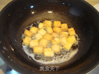 Stewed Tofu with Colored Vegetables recipe