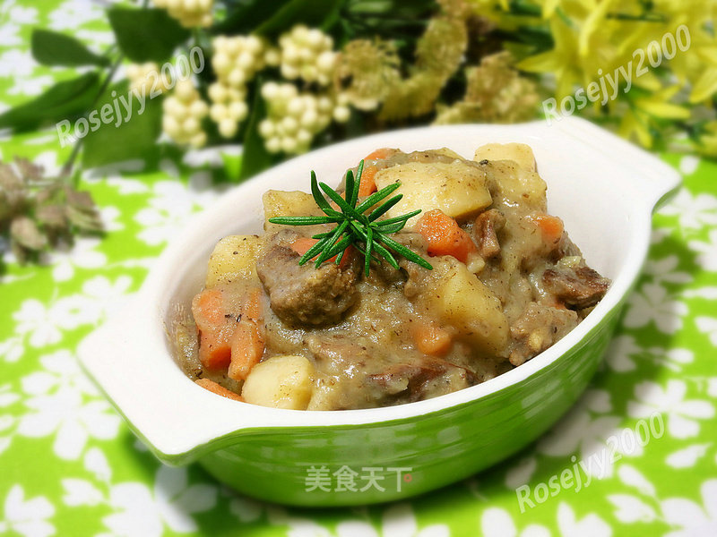 Beer Stew with Potatoes and Beef recipe