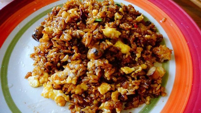 Fried Rice with Soy Sauce (super Easy) recipe