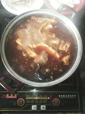 Fish+lamb Hot Pot