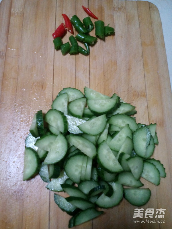 Cucumber Stir-fry recipe