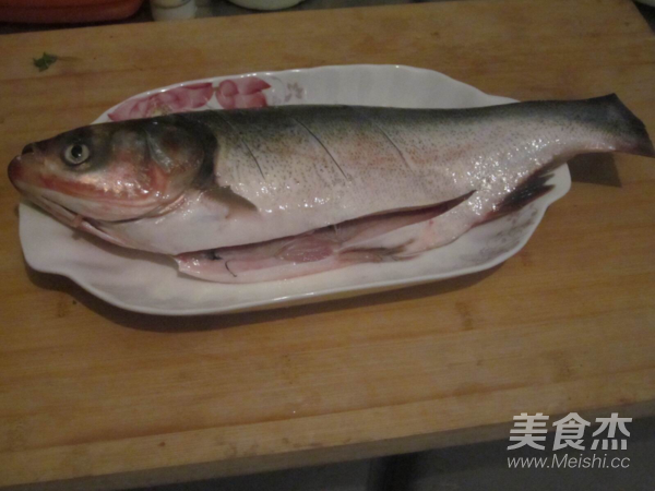 Braised Fish with Garlic Knife recipe