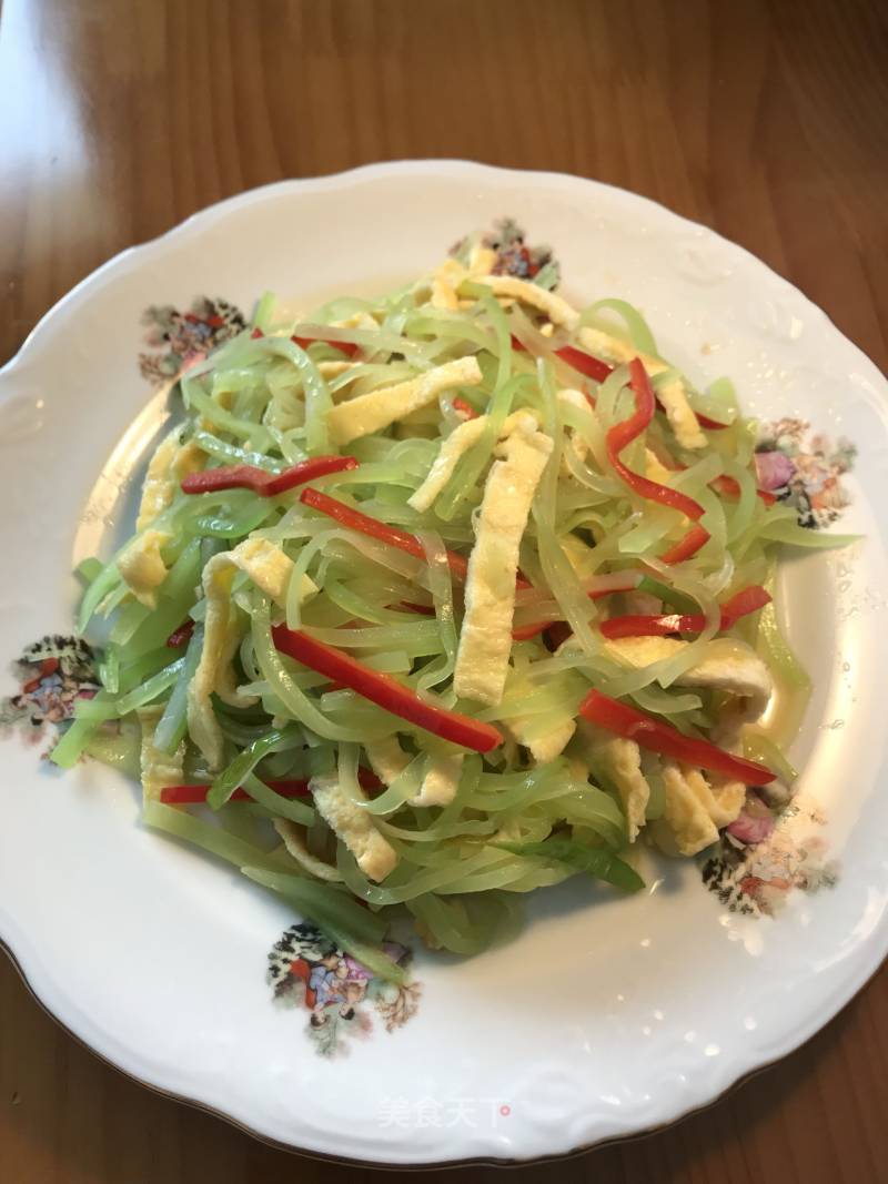 Egg Lettuce Shreds recipe