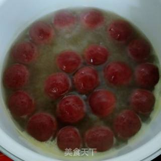 Ginger Red Yeast Rice Balls recipe