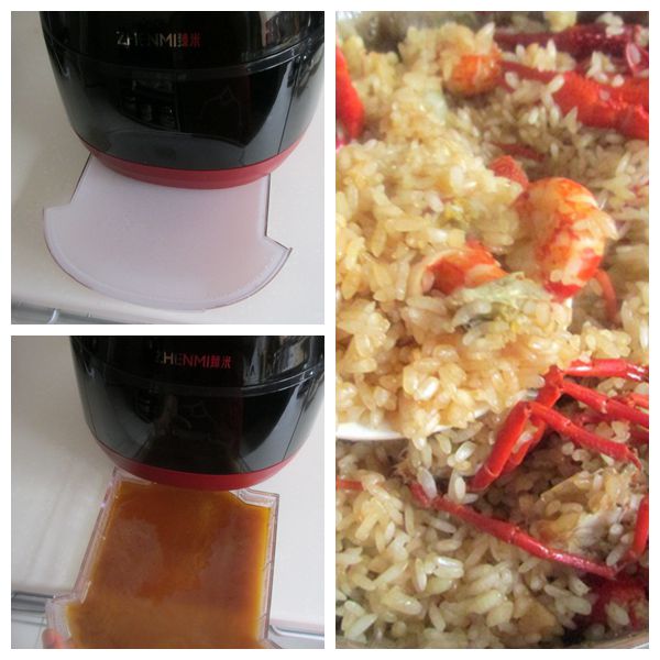 Crayfish Steamed Rice recipe