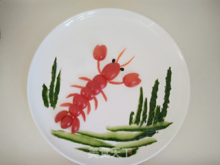 Lobster Plate Painting recipe