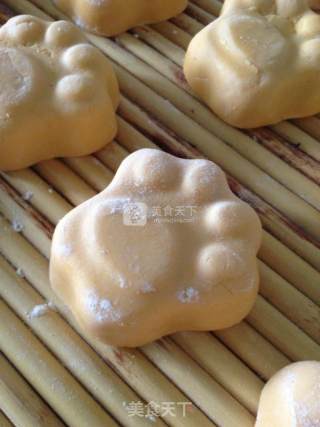 #aca烤明星大赛#purple Potato Crystal Cute Claws/pumpkin Jujube Mud Cute Claws recipe