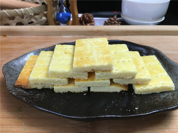 Cheese Biscuits (matcha Flavor and Original Flavor) recipe