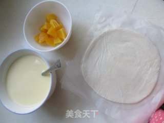 #炉美食#orange-flavored Egg Tart recipe