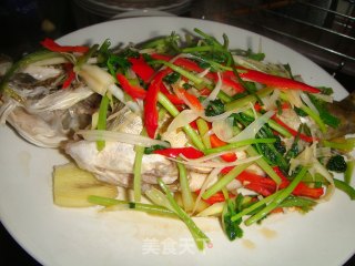 Steamed Mandarin Fish recipe