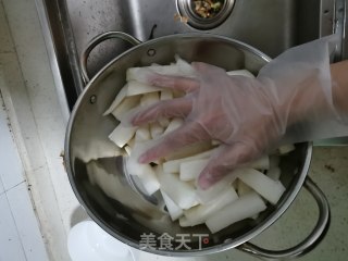 Sweet and Sour Radish recipe