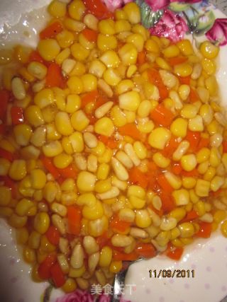 Honey Pine Nut Corn recipe