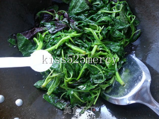 Stir-fried White Ginseng Vegetables recipe