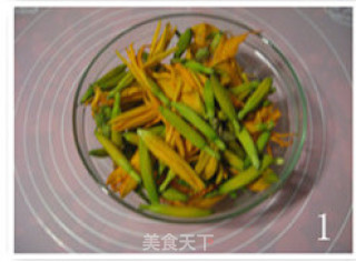 Daylily Mustard Vermicelli recipe