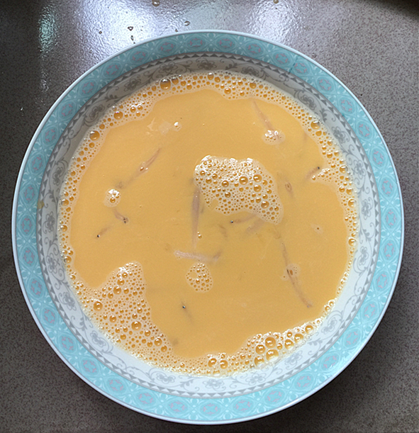 Whitebait Steamed Custard recipe