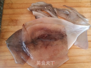 Squid with Black Pepper recipe