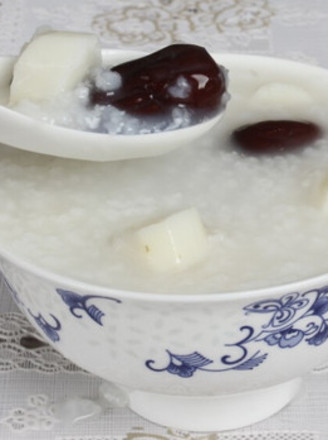 Chinese Yam and Red Dates Porridge