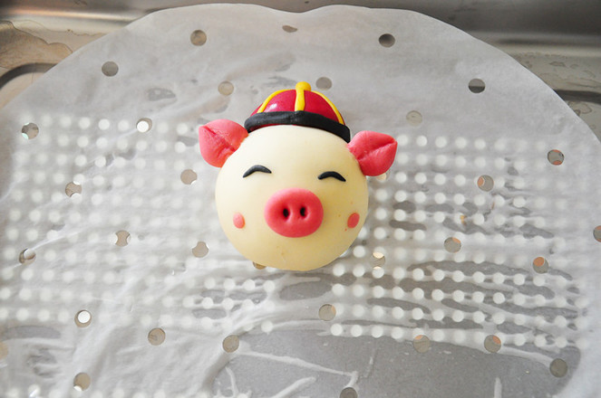[everything Goes Well] New Year Pig Mantou recipe
