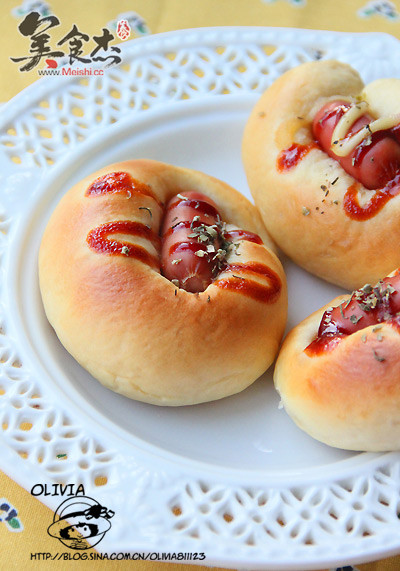 Mini Sausage Buns recipe